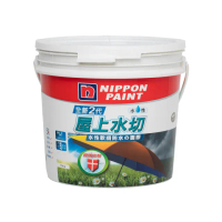 【立邦】全新2代5合1屋上水切水性軟纖防水の面膠(15公斤裝：約可施作4-6坪)