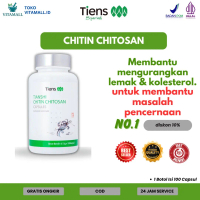 Tiens Chitosan Suplemen Serat Alami dari Cangkang Laut & Udang Kepiting BPOM Halal 100 Kapsul Menduk
