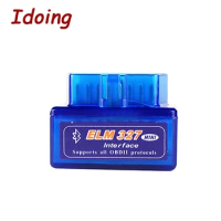 IDoing OBD2 OBD-II ELM 327 V1.5 Car Interface Scanner Works For Android Bluetooth Vehicle Diagnostic Tool