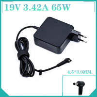 19V 3.42A 4.5x3.0mm AC Adapter Laptop Charger For Asus X755J UX481 UX481FL UX480 UX480FD UX480F P553UJ P553UA PU301LA P500CA