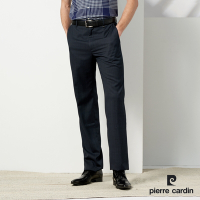 Pierre Cardin皮爾卡登 男款 小暗格紋平口西裝褲-深灰色(5237847-97)