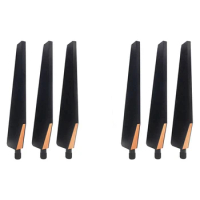 6Pcs For ASUS GT-AC5300 Wireless Router Wireless Network Card AP Antenna SMA Dual Frequency Omnidirectional Antenna