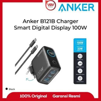 Anker B121B Charger Smart Digital Display 100W Black