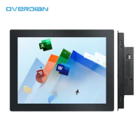 Overdian 14'' All in One PC Windows 10 Non Touch Screen Industrial Embedded Computer Wall Mounted Tablet PC