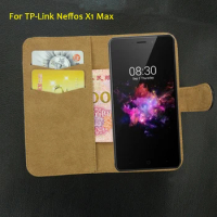 6 Colors TP-Link Neffos X1 Max Case Flip Leather Fashion Vintage Luxury Multi-Function Phone Cover Card Slots