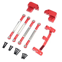 siri mn82 rc Peningkatan model kereta bahagian paksi belakang 4 - bracket penukaran pautan set untuk
