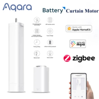 Aqara B1 Curtain Motor Wireless Motorized Electric Zigbee Motor With Battery Mijia Apple Homekit Smart Curtains Remote Conotrol