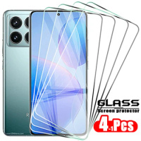 4-1Pcs Tempered Glass for Xiaomi Redmi K70 Pro K70E Screen Protector Phone Protective Glass K60 Ultra K50 Gaming K40 Pro Film 9H