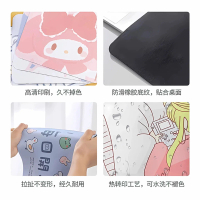 Thickened Gaming Mouse Pad League of Legends Desktop Mat Non-Slip Gaming Keyboard Mat Desk Mat