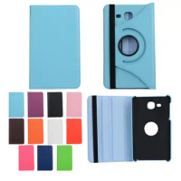 50Pcs/Lot 360 Rotating PU Leather Cover Case For Samsung Galaxy Tab 2 Note 10.1 inch P5100 N8000 3 p3200 7.0 inch Tablet Case