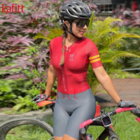 Kafitt complete cycling estivo retro cycling jersey bisiklet ekipmanları спортивный костюм monkey uniform cycling pants cycling