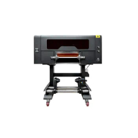 30CM UV dtf printer for sticker printing with dual xp600 head dtf printer uv A3 roll to roll uv dtf printer