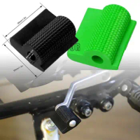Motorcycle Shift Gear Lever Pad Pedal Rubber Cover Protector For Kawasaki Ninja 500R 600R 750R H2 H2R ZX10R ZX14R ZX1400 ZX6 R