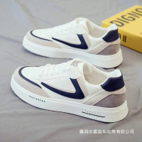 2025 Summer New Breathable White Canvas Fashionable Men's Shoes All-Matching Casual Sports Board Sho