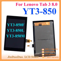 8.0"Original For Lenovo Yoga Tab 3 YT3-850 LCD Display Touch Screen Digitizer For Lenovo YT3-850M YT3-850F YT3-850L Replacement