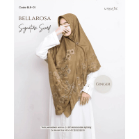 Bellarosa Scarf Voal Premium Hijab Segi Empat Nyaman Dipakai untuk Kuliah/Kerja/Acara Formal