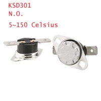 5 x KSD301 5~150C Celsius Normal Open Thermostat Temperature Control Switch