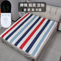 電熱毯 電暖毯 暖身毯 加熱毯 電熱毯雙控調溫家用臺灣美標單人雙人電褥子