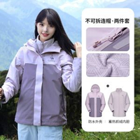 駱駝王者凱甲Pro戶外三合一衝鋒衣男女新款專業防風防水登山外套