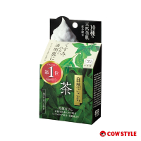 (任選)日本牛乳石鹼 自然派綠茶洗顏皂 80g