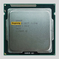 โปรเซสเซอร์ CPU, แกน i5-2500, i5 2500, 3.3 GHz, Quad-Core, Quad-Thread, 6M, 95W, LGA 1155