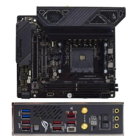 AMD X570 CROSSHAIR VIII IMPACT X570i motherboard Used original Socket AM4 DDR4 64GB USB3.0 M.2 NVME SATA3 Desktop Mainboard