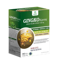 [ Combo 2 hộp ] Ginkgo Karmi 240mg - Cao Bạch Quả Ginkgo Biloba, Nattokinase, Coenzym Q10, Rutin, Ca