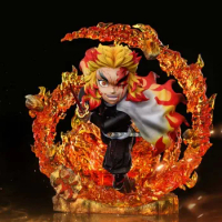 Spot Demon Slayer's Blade G5 Studio Flame Pillar Inferno Kyrgyzstan GK Limited Edition Rein Handmade Statue Figure Model