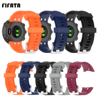 FIFATA For Garmin Forerunner 45 Sports Silicone Watch Strap Smart Watch Accessories For Garmin Forerunner 45S Sports Watch Band