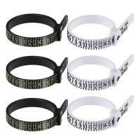Finger Size Measurement Circle Measuring Tape Size Finger Circumference Measurement Soft Ruler Measuring Ring Jewelry Accessory