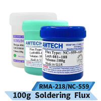 Mỡ hàn Kingbo RMA-218/ Amtech NC-559-ASM lọ 100g chuyên dụng