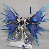 Gundam Model Assembly Mecha Figure HG New Strike Freedom Gundam 1/144 Warrior Red Heresy Figure Disp