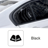 belook แผงครอบบานเกล็ดสามเหลี่ยมกระจกหลังสีคาร์บอนไฟเบอร์สำหรับ BMW 3 Series F30 2013-2019 อุปกรณ์ตก