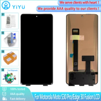 Original For Motorola Moto S30 Pro XT2243-2 LCD Touch Screen Digitizer Assembly Replacement For Motorola Edge 30 Fusion Display