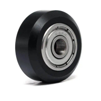 (2pcs) Solid V Wheel Black POM Standard V Wheel for 3D Printer