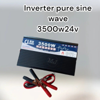 อินเวอร์เตอร์ เพียวซายเวฟ 3500w 12v/24v Inverter pure sine wave 12V/24V ถึง 220V เครื่องแปลงไฟ สินค้