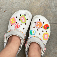 【​สินค้าขายดีอันดับ 1】 amuse stuff-jibbizt alphabet rubber for crocs ตัวอักษรติดรองเท้าcrocsแบบยาง