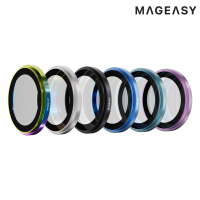 MAGEASY Apple 蘋果 iPhone 16 / iPhone 16 Plus Lenz 藍寶石鏡頭貼 鏡頭保護貼 鏡頭膜