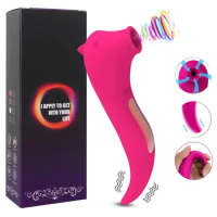Powerful Sucker Clitoris Sucking Vibrator Female Clit Nipple Oral Vacuum Stimulator Massager Sex Toys for Women Adults Goods