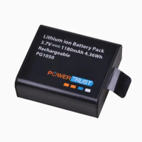PowerTrust 1x PG1050 Rechargeable Battery For SJCAM SJ4000 sj4000 SJ5000X For EKEN H9 H9R H8R H8 Action Camera