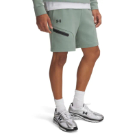 【UNDER ARMOUR】UA 男 Unstoppable Flc 短褲_1379809-348(灰綠色)