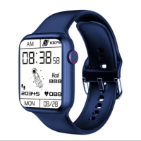 T55 + Smart Watch Series 6 1.75 Inch Full Touch Men Women ECG Waterproof Heart Rate Fitness Tracker 44MM SmartWatch PK W26 T500