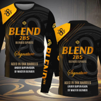 เสื้อกีฬาแขนยาว รุ่น BLEND 285 ผลิตจากผ้าวีไฟเบอร์คุณภาพสูง ระบายอากาศได้ดี ทรงหลวม รุ่นใหม่ปี 2025