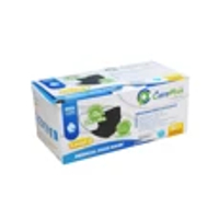 หน้ากากอนามัยทางการแพทย์ ดำ P50 ไมโครเท็กซ์ Careplus