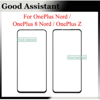 For OnePlus Nord / One Plus 8 NORD 5G / OnePlus Z AC2001 AC2003 Front Touch Screen Glass Outer Lens Replacement