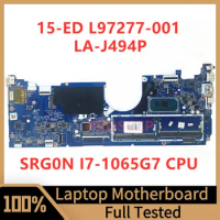 L97277-001 L97277-501 L97277-601 L93872-601 For HP 15-ED Laptop Motherboard GPC56 LA-J494P W/SRG0N I7-1065G7 CPU 100%Tested Good