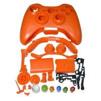 Wireless Game Controller Hard Case Gamepad Protective Shell Cover Full Set With Buttons Analog Stick For XBox 360