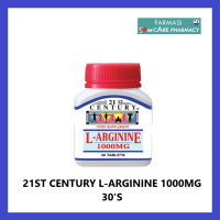 21st Century L Arginine 1000MG 30’s