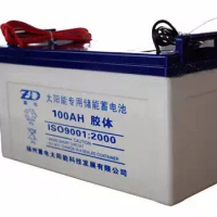 Long Life Deep Cycle Agm Solar rechargeable storage 12v 100ah Gel Battery