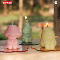 POP MART PUCKY Home Time Series Blind Box Guess Bag Mystery Box Toys Doll Cute Anime Figure Desktop Ornaments Collection Gift